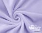 Preview: Plüschstoff Shorty uni 75x100cm lavendel lila – Kullaloo